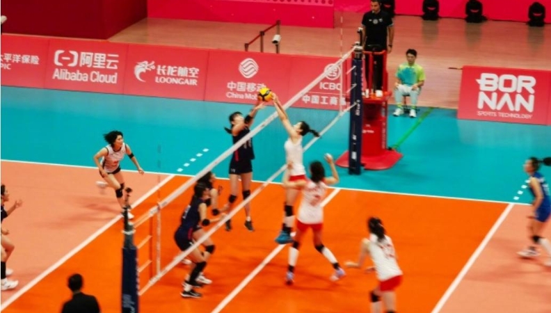 中国女排卫冕亚运会冠军