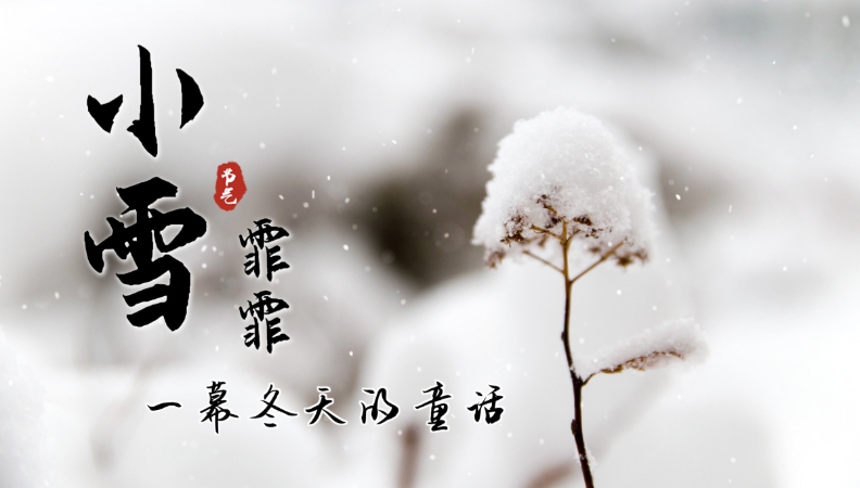 节气里的大美中国｜小雪霏霏，一幕冬天的童话