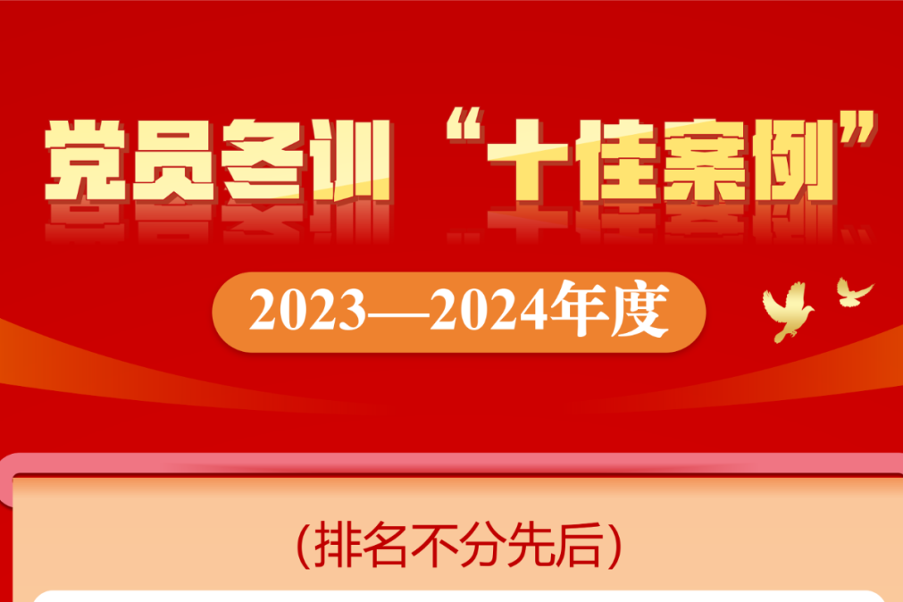 重庆市2023—2024年度村（社区）党员冬训“十佳案例”揭晓
