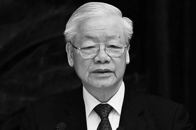 越南为已故越共中央总书记阮富仲举行国葬