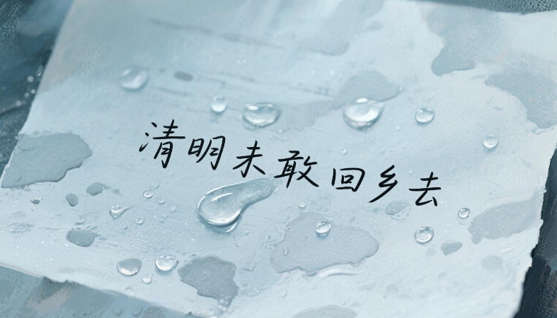 胡鑫专栏｜清明未敢回乡去