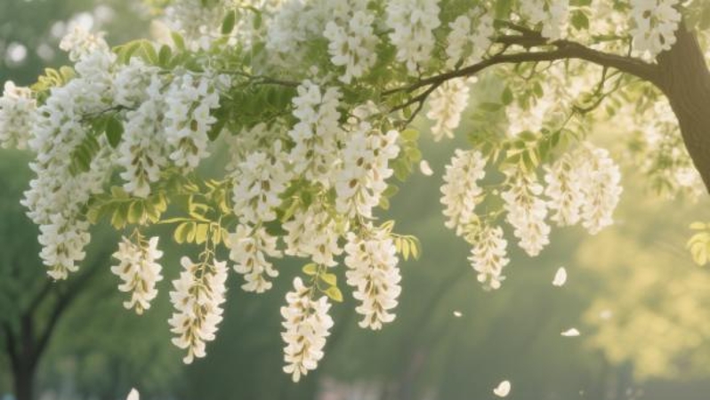 文学｜五月槐花正当食