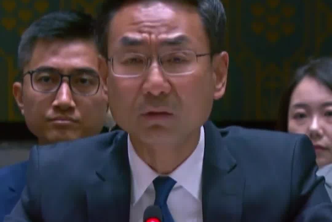 针对美方再次污蔑抹黑 耿爽：老调重弹 停止无聊的指责游戏#中美#乌克兰问题