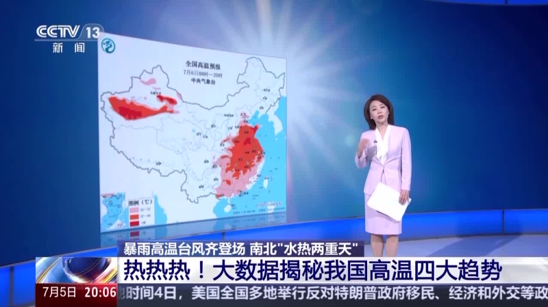 越来越热不是错觉！大数据揭秘我国高温四大趋势