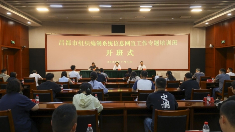 西藏昌都市组织编制系统信息网宣工作专题培训班在重庆举办