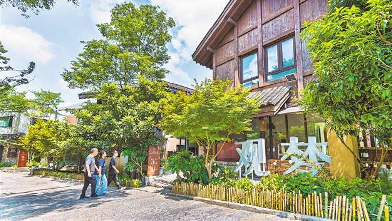 党建引领文旅兴　“最佳旅游乡村”荆竹村蝶变背后的武隆密码