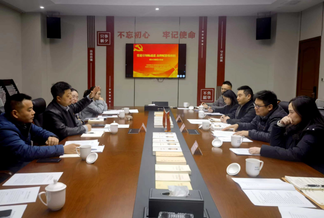 重庆市委直属机关工委与市政府口岸物流办部分支部联合开展主题党日活动