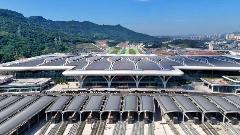 重庆高铁面积密度居西部第一！截至11月底全市运营铁路里程达3130公里