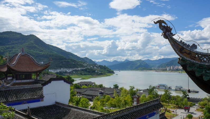 文学｜文藻胜地张飞庙