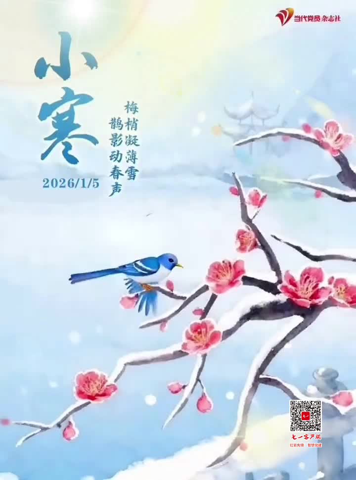 梅梢凝薄雪 鹊影动春声
