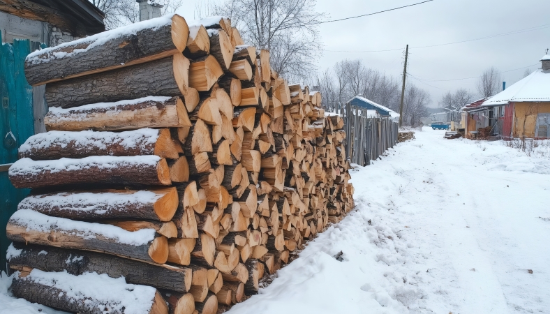 文学｜冬日捡柴暖心扉