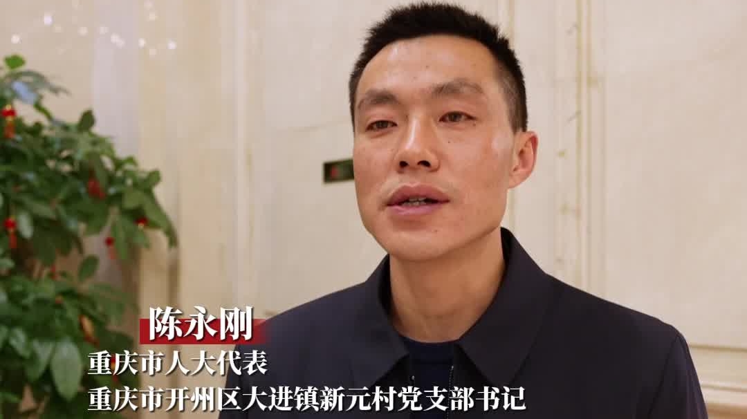 人大代表说｜陈永刚：加大农村入户道路建设的投入力度，保障群众出行便捷