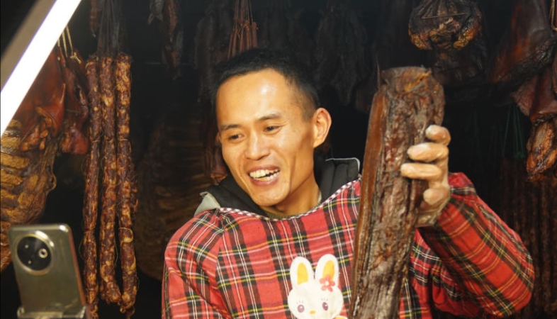 重庆相册｜自制腊味“自卖自夸”