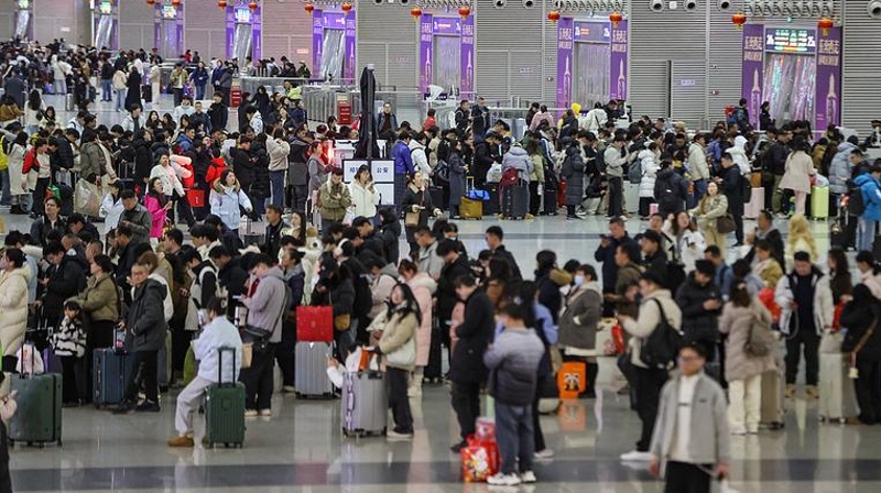 春运过半 全国铁路累计发送旅客2.58亿人次