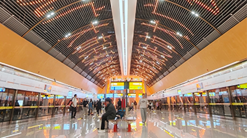 新春走基层｜地铁修到家门口