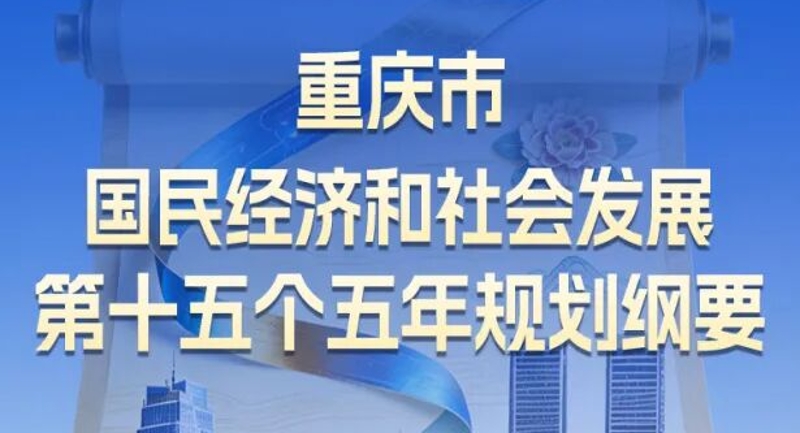 一图读懂｜重庆市国民经济和社会发展第十五个五年规划纲要