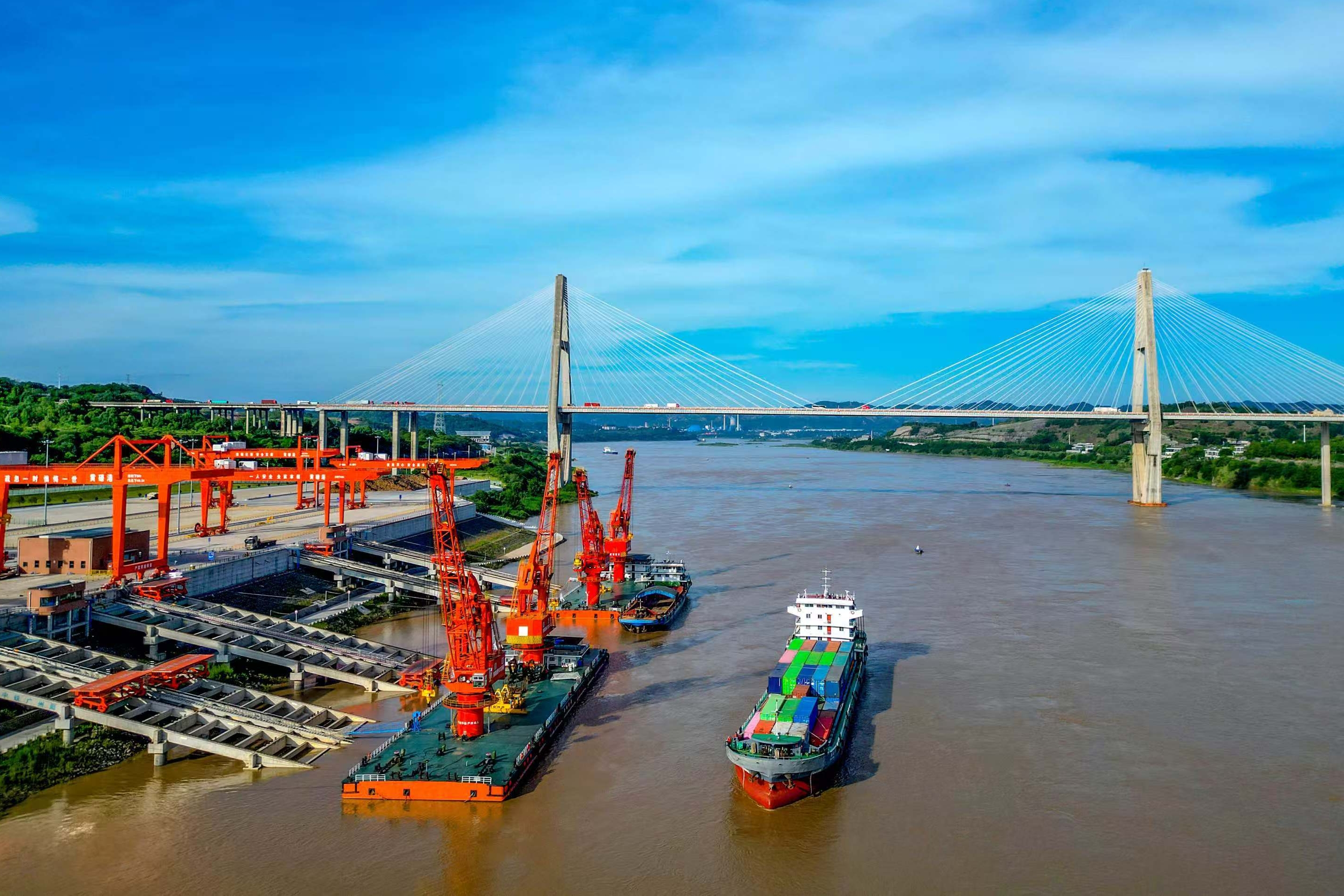 新华社看重庆｜九龙坡：以枢纽港产业园助力西部陆海新通道建设