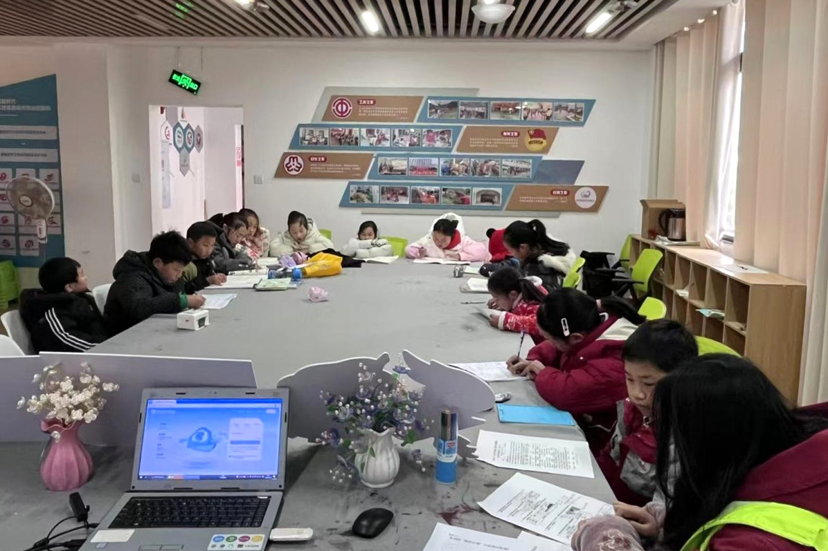 重庆城口庙坝镇：托管护成长 温情暖假期