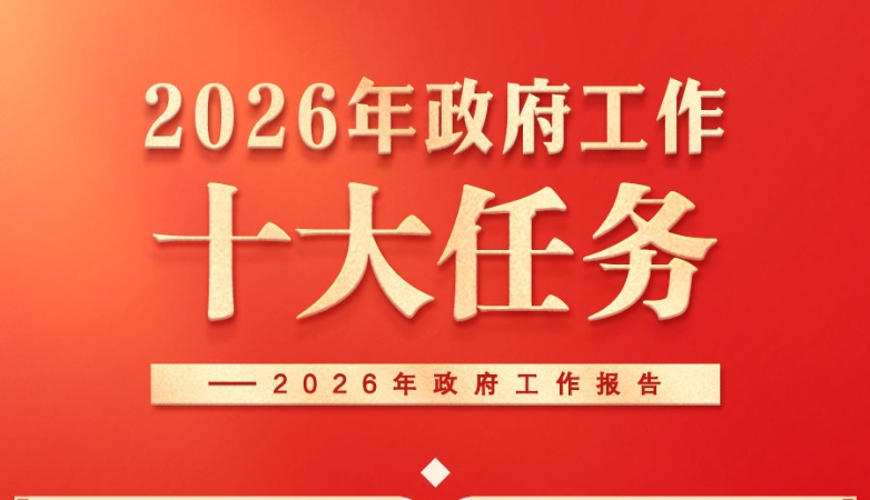政府工作报告提出2026年政府工作十大任务