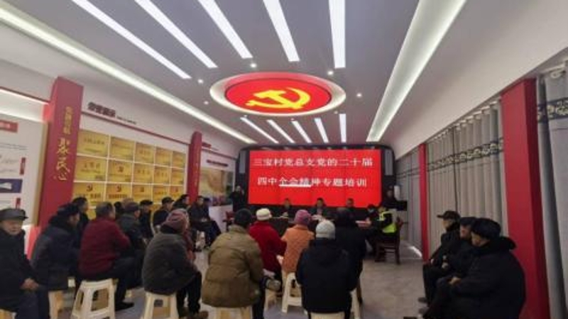 重庆巫溪：党员冬训“蓄能” 乡村振兴“提速”