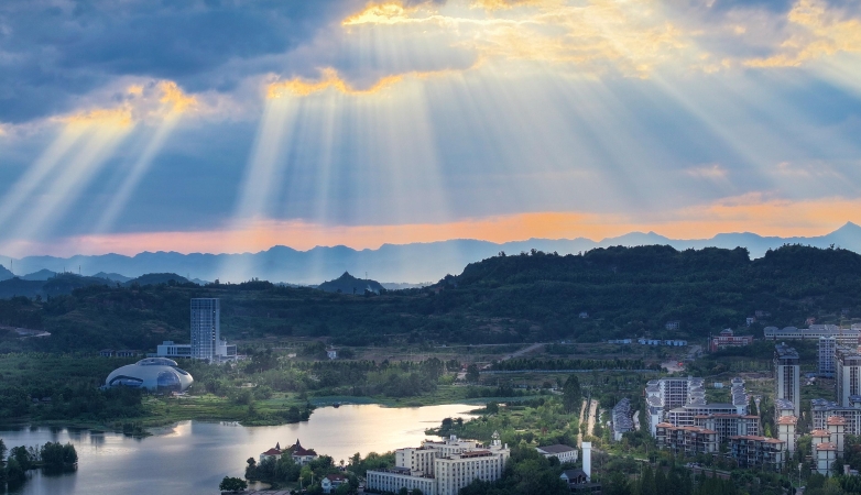 春江何曾负·重庆长江生态回馈启示录⑬｜梁平双桂湖：湿地公园“去腐生肌”