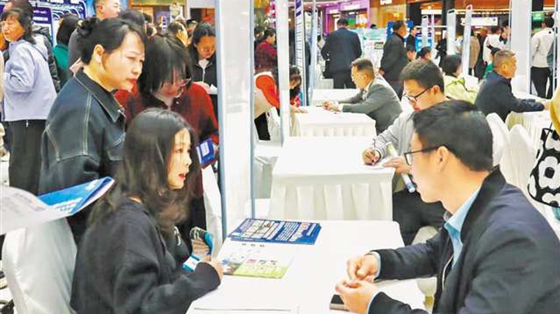 ​这场招聘会为一个产业开设“专区”