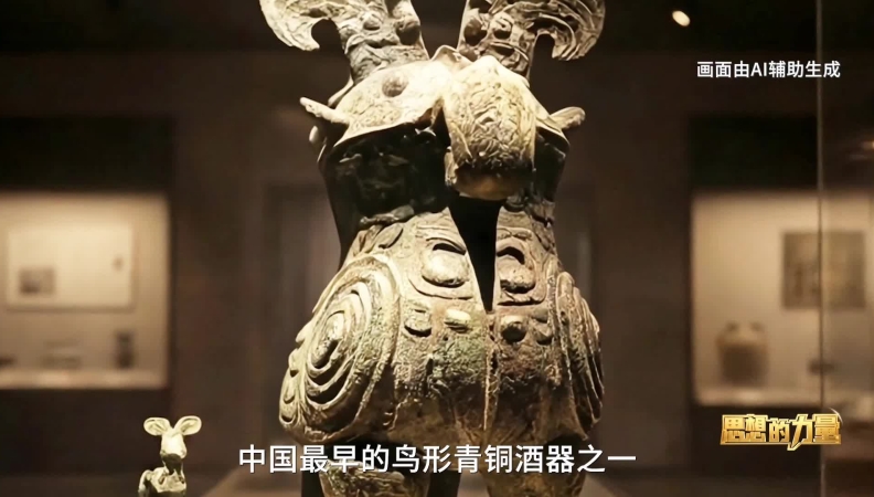 文物AI说话︱妇好鸮尊又开直播啦！​带您“走进”商朝，聆听千年文明回响