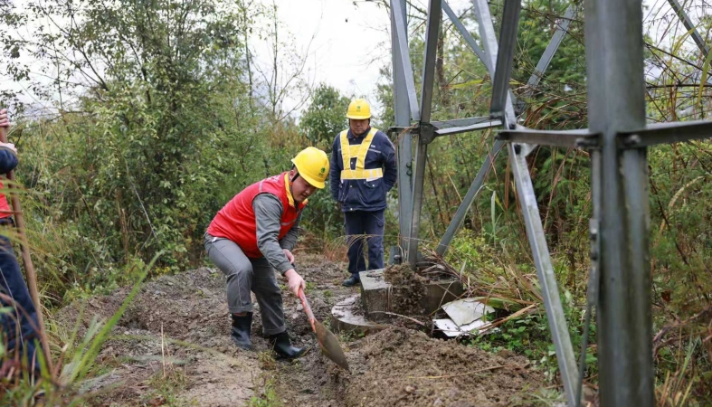 重庆彭水：党建引领春检忙 电力护航保平安