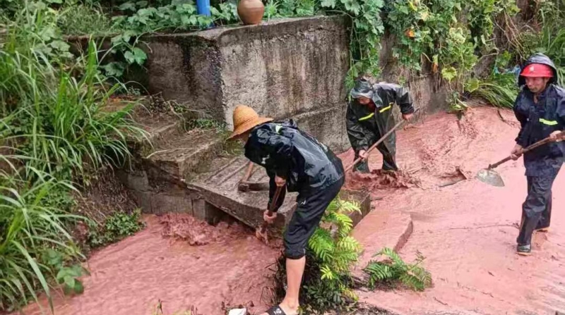 云阳县龙角镇：依托基层智治平台 扎实开展降雨天气内涝隐患排查整治工作