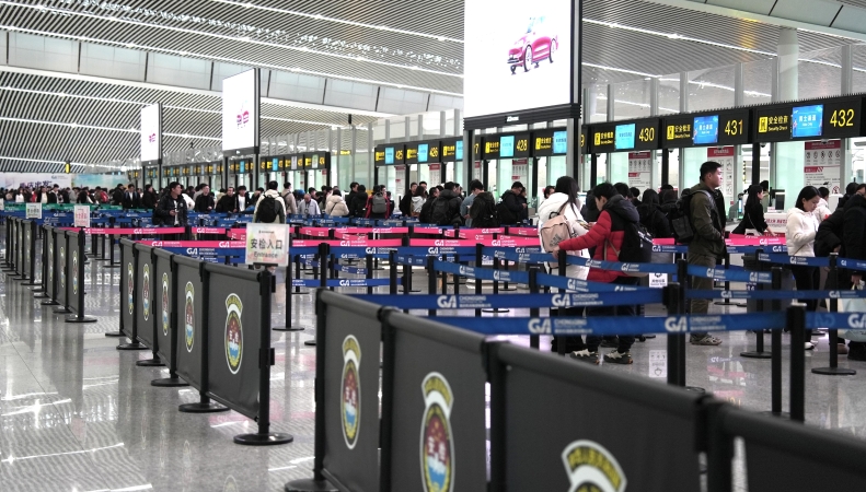 江北机场一季度国际客运“开门红” 门户枢纽能级显著提升