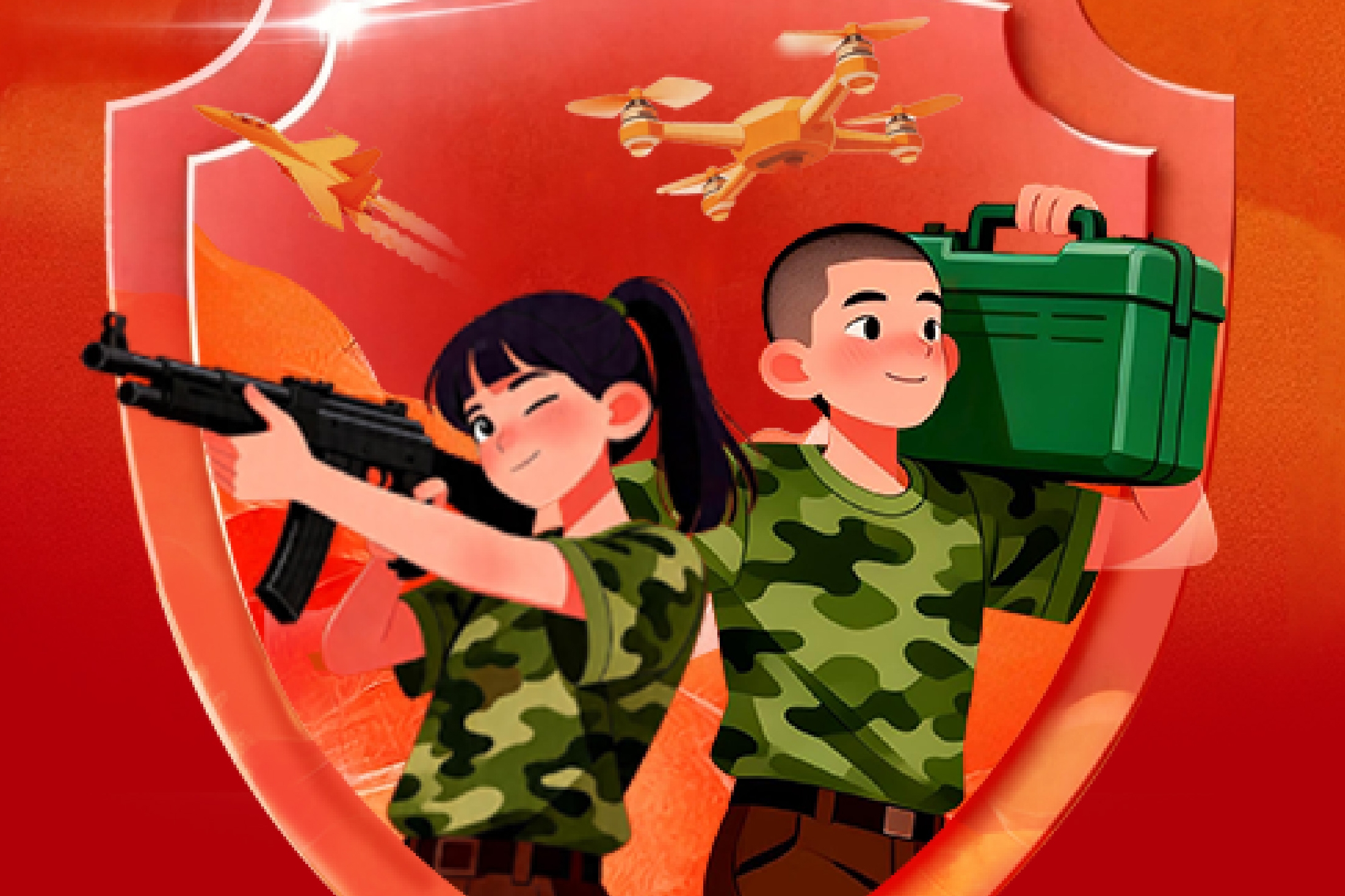 全国青少年国防素养大赛重庆赛区正式开赛！