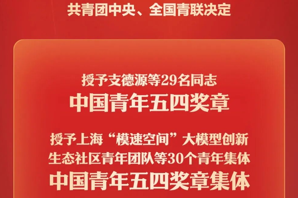 中国青年五四奖章、新时代青年先锋，名单公布！重庆这些个人和集体上榜