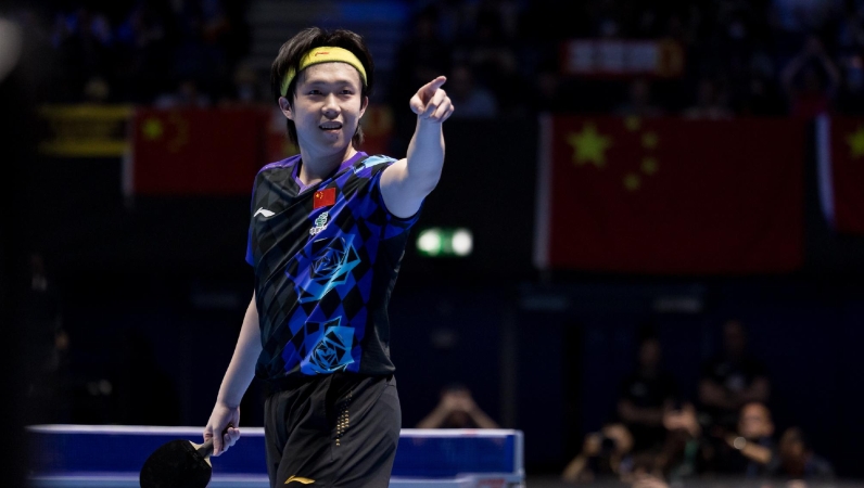 当选MVP！王楚钦获得伦敦世乒赛团体赛最佳男子运动员奖