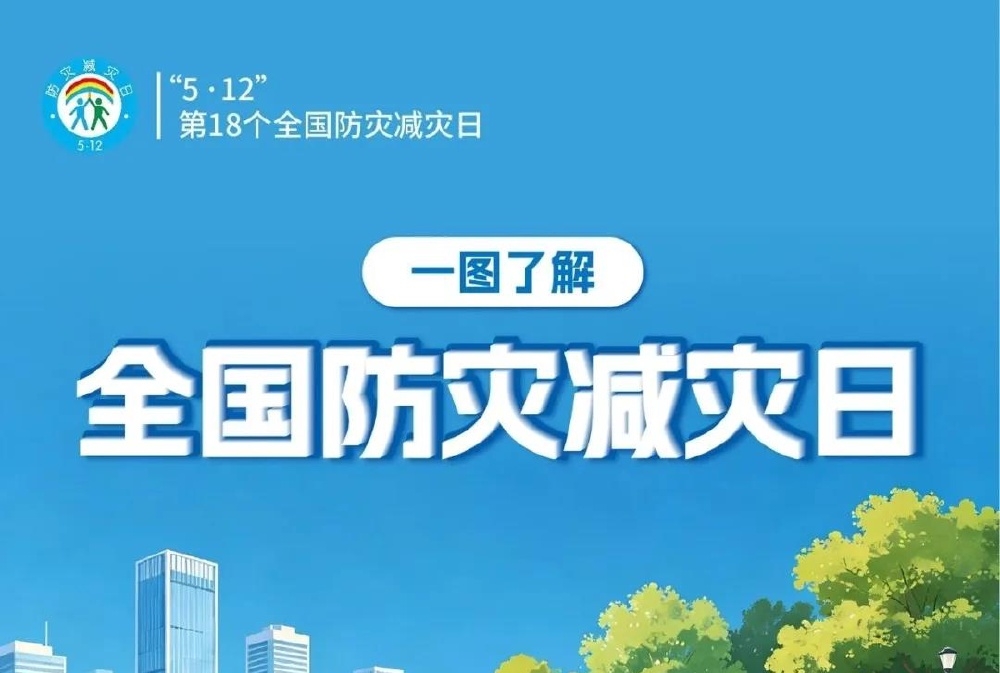 防灾减灾宣传周来了！一图读懂家庭应急物资该准备什么
