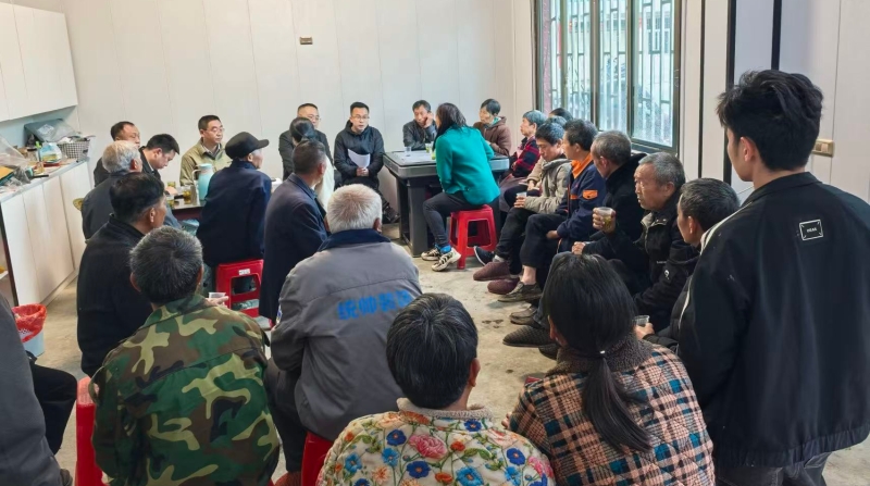 重庆秀山隘口镇：“党建统领+基层智治”  全力保障重点项目建设有序推进