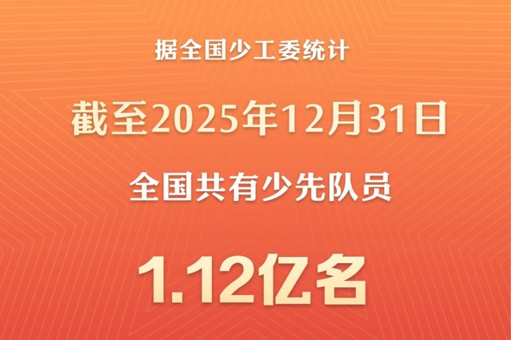 全国共有少先队员1.12亿名