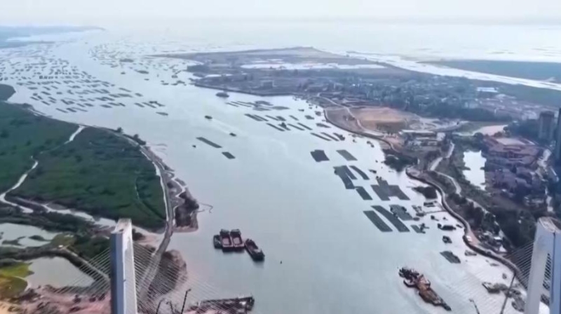 西部陆海新通道骨干工程平陆运河全线通水