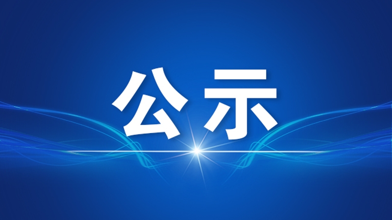关于重庆市“两优一先”拟表彰对象的公示
