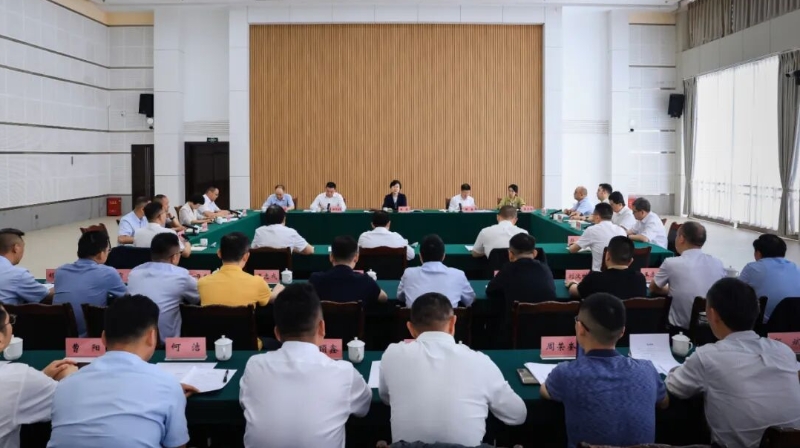 重庆市委组织部帮扶集团派驻开州区工作队工作交接会召开
