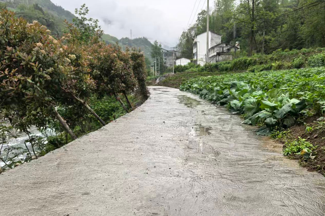 重庆城口庙坝镇：修通“民心路” 架起“振兴桥”