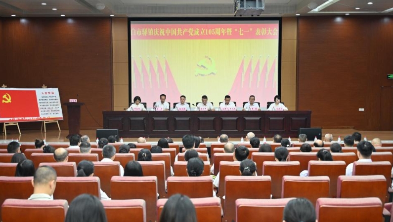 红岩精神践初心 驿路红领启新程——重庆高新区白市驿镇“七个一”系列活动献礼建党105周年