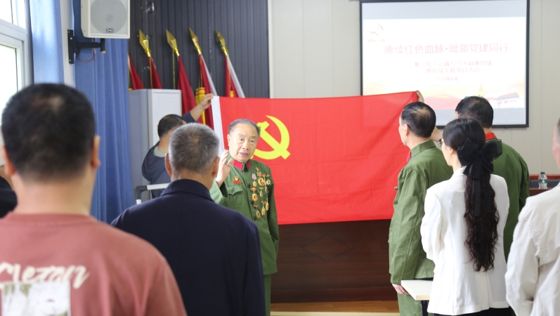 赓续红色血脉 毗邻党建同行 渝黔两镇联动开展主题党日共促协同发展