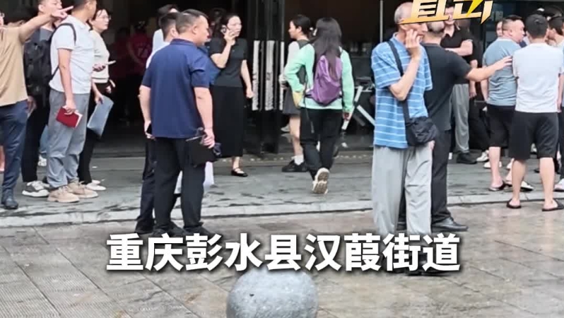 记者探访安置点灾民落泪：没想到这么严重，政府的安置非常周到！