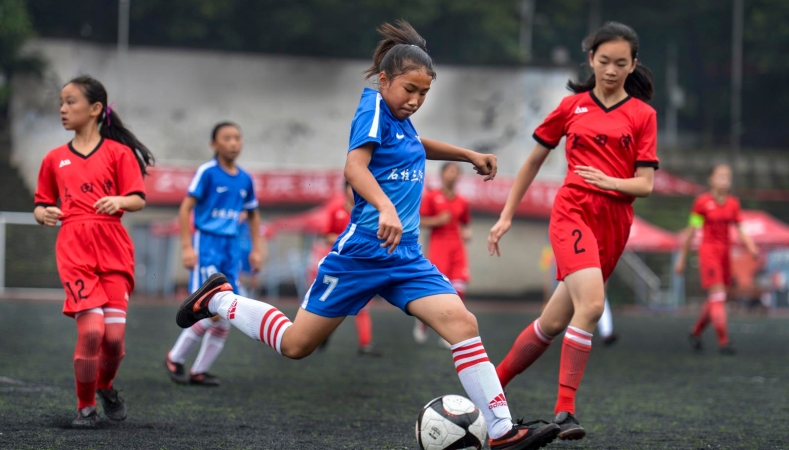 三河犹存良玉踪——记石柱县三河小学女足