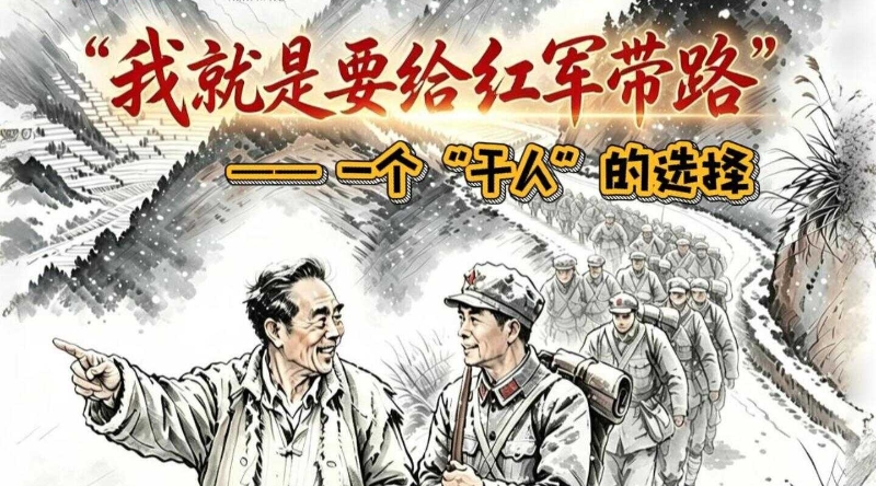 烽火忆长征｜“我就是要给红军带路”——一个“干人”的选择