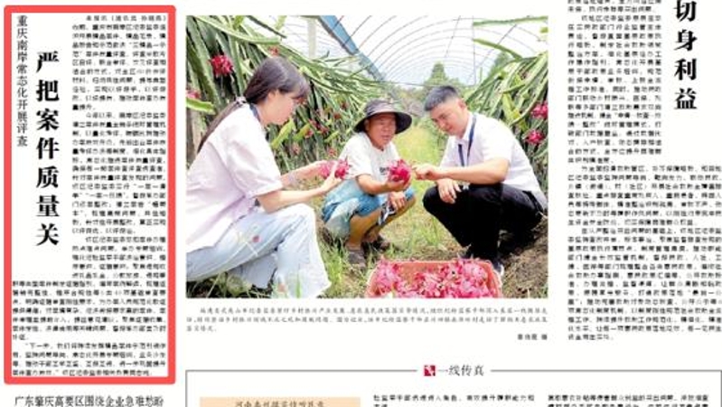 重庆南岸：常态化开展评查 严把案件质量关